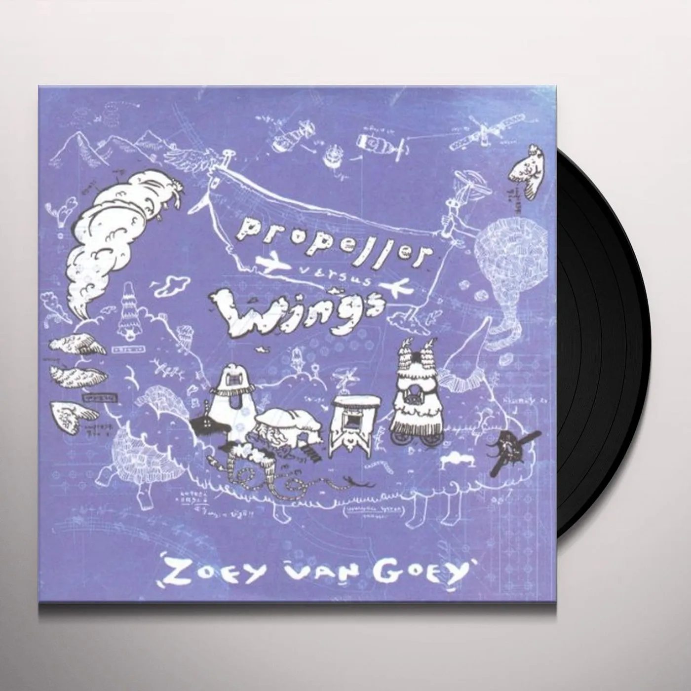 Zoey Van Goey Propeller Versus Wings Vinyl Record