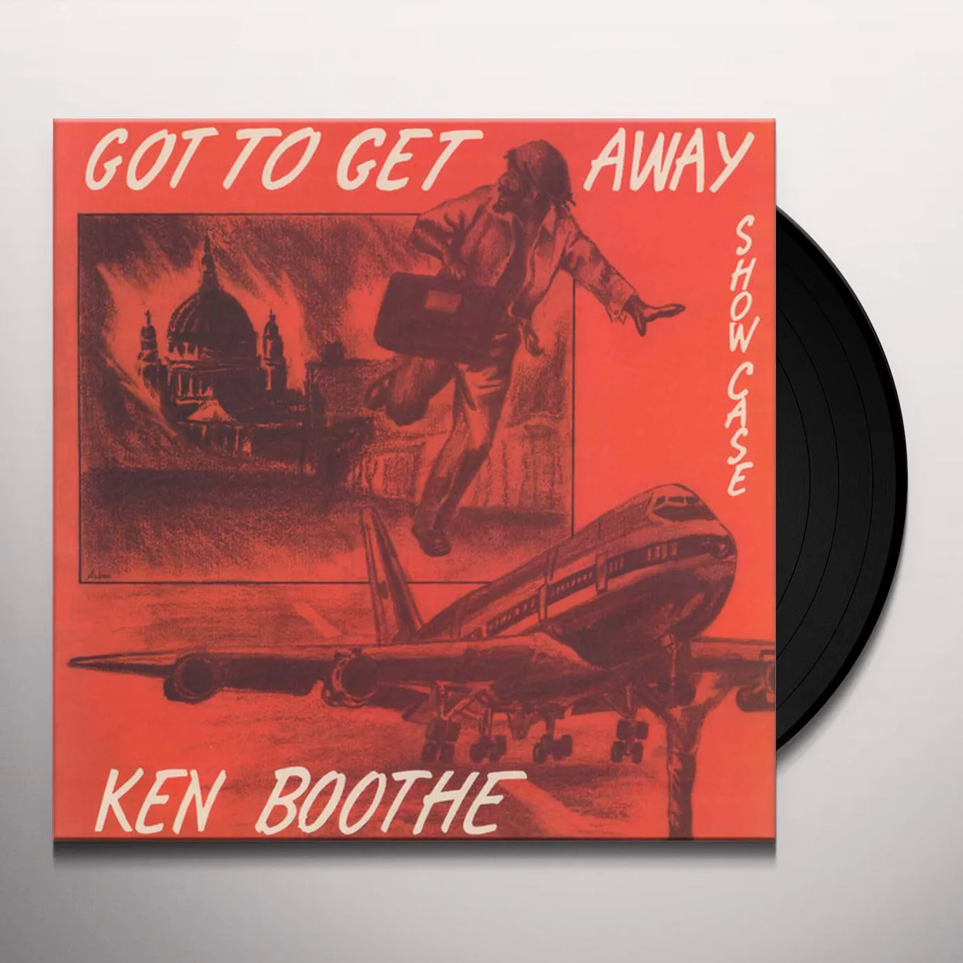 Ken Boothe GOT TO GET AWAY Vinyl Record