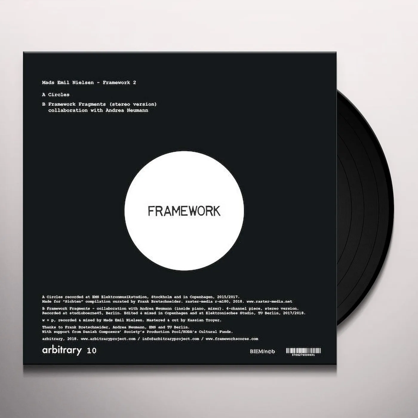 Mads Emil Nielsen Framework 2 Vinyl Record