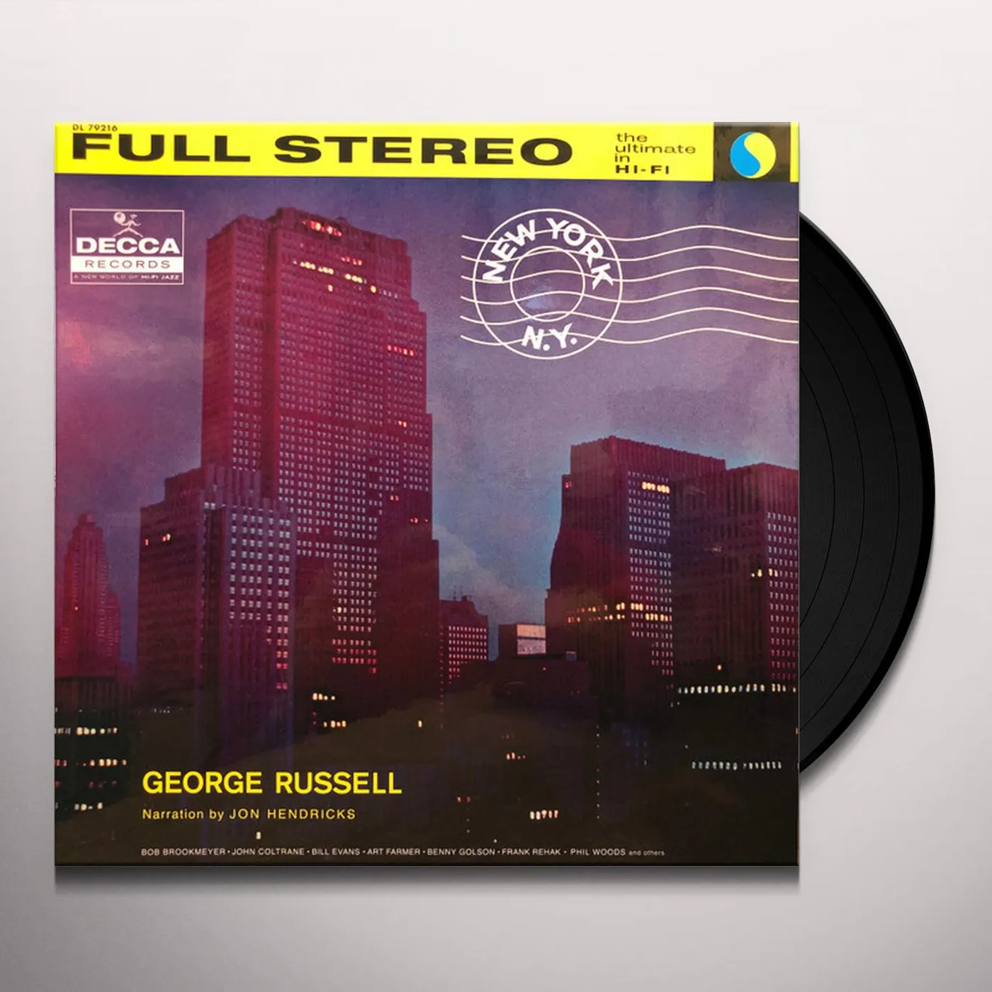 George Russell NEW YORK, NY (VERVE ACOUSTIC SOUNDS SERIES) Vinyl Record