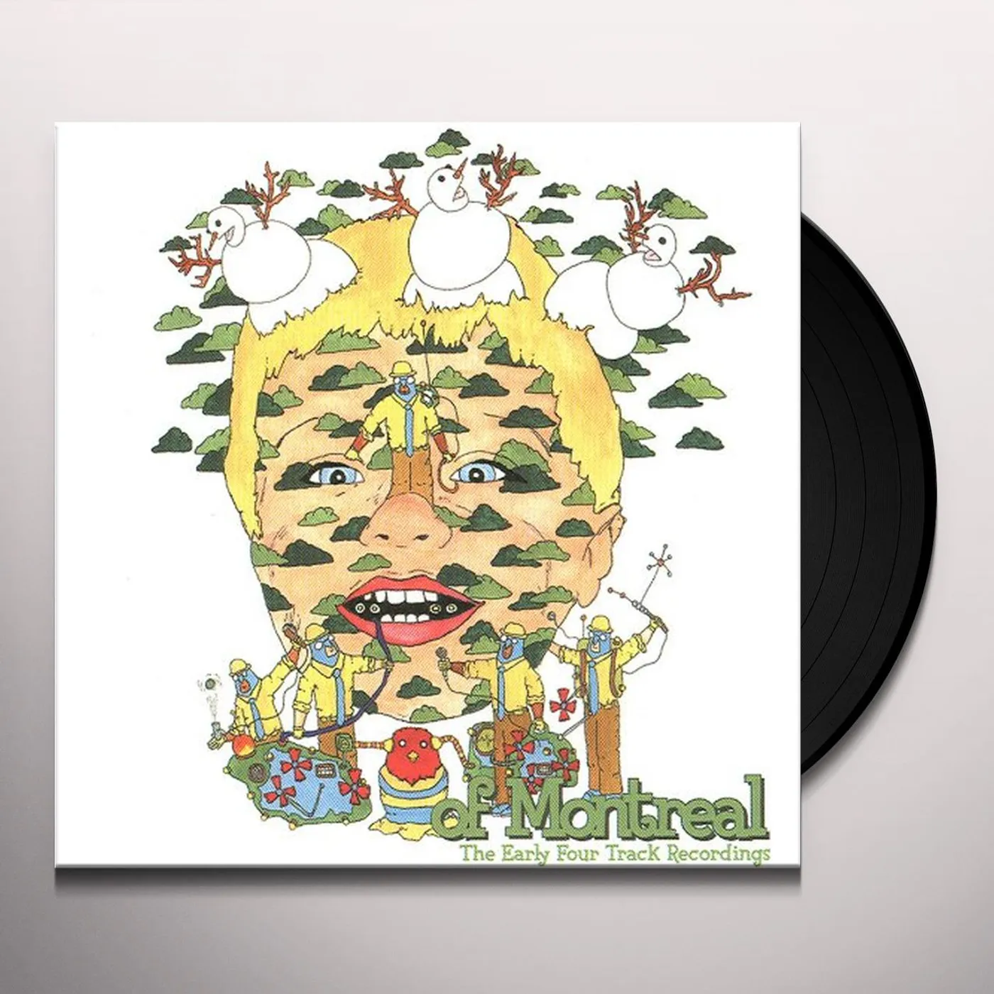 of Montreal EARLY FOUR TRACK RECORDINGS Vinyl Record