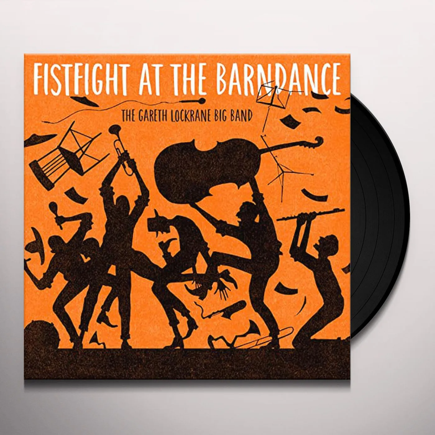 The Gareth Lockrane Big Band FIST FIGHT AT THE BARN DANCE (2LP) Vinyl Record
