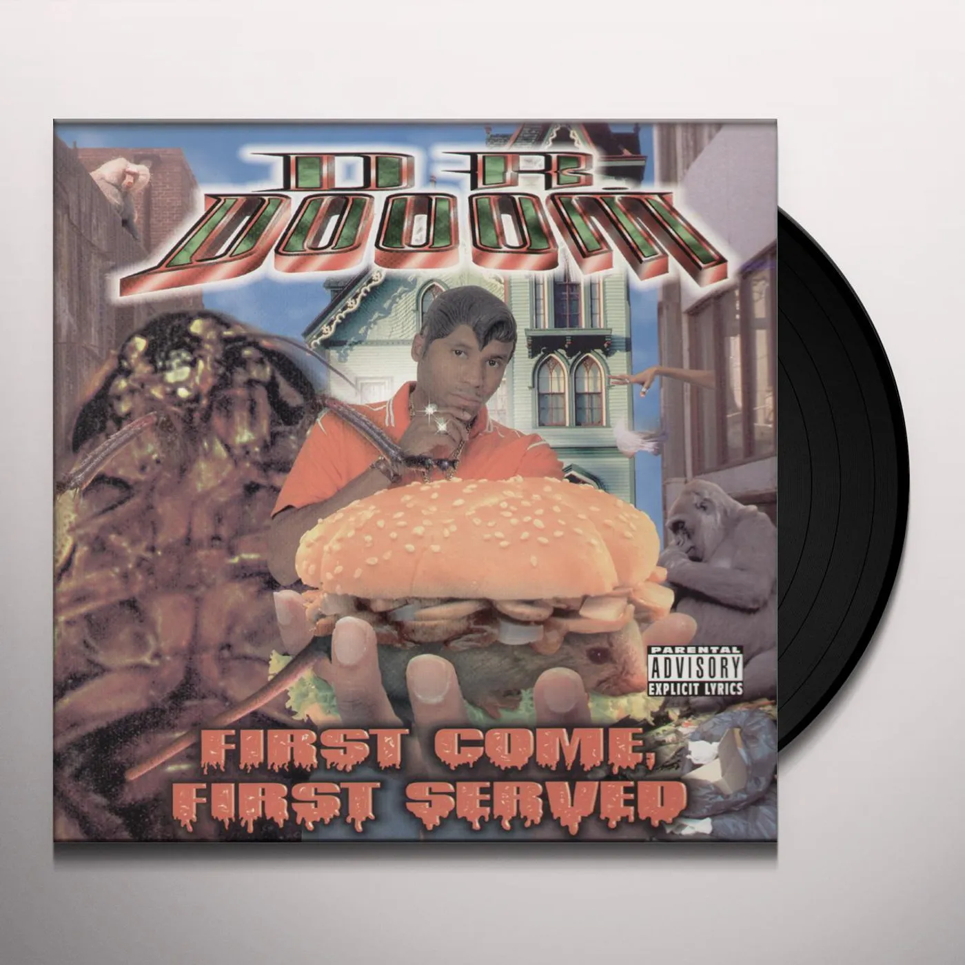 Dr. Dooom FIRST COME FIRST SERVED Vinyl Record