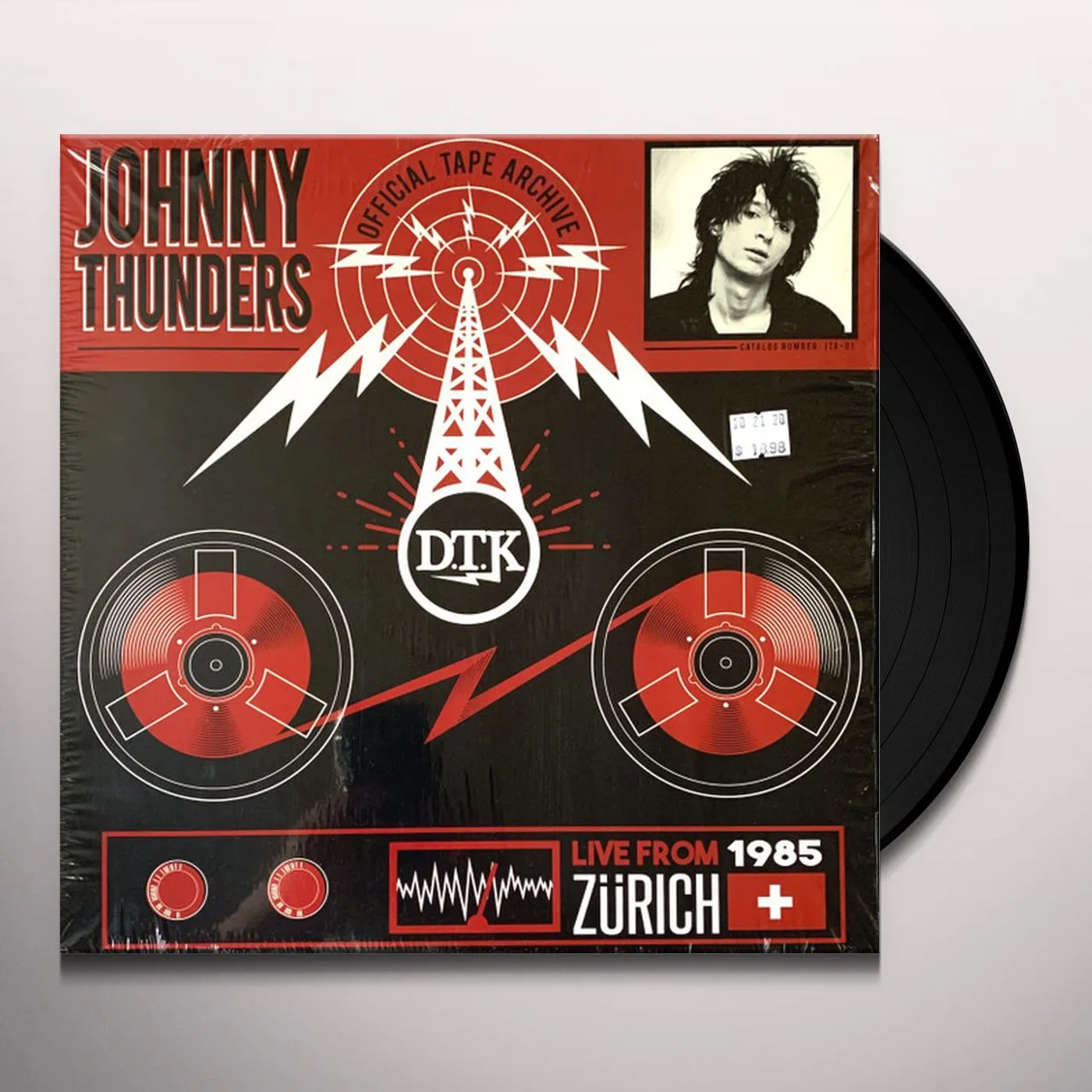 Johnny Thunders LIVE FROM ZURICH '85 Vinyl Record
