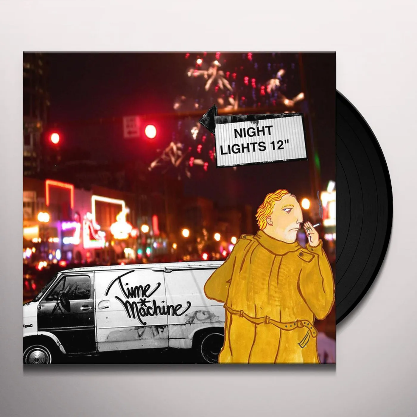 Time Machine NIGHT LIGHTS Vinyl Record