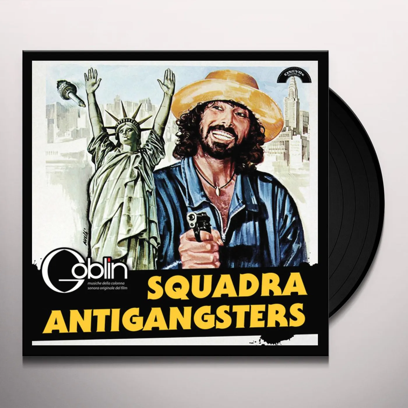 Goblin SQUADRA ANTIGANGSTER Vinyl Record