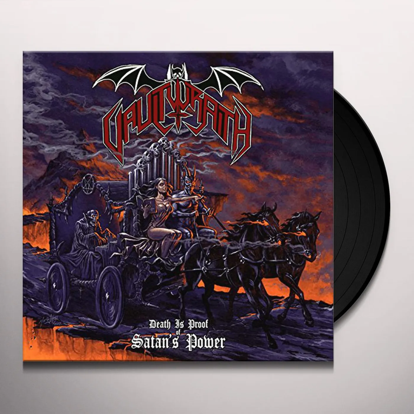 Vaultwraith Death Is Proof of Satan's Power Vinyl Record