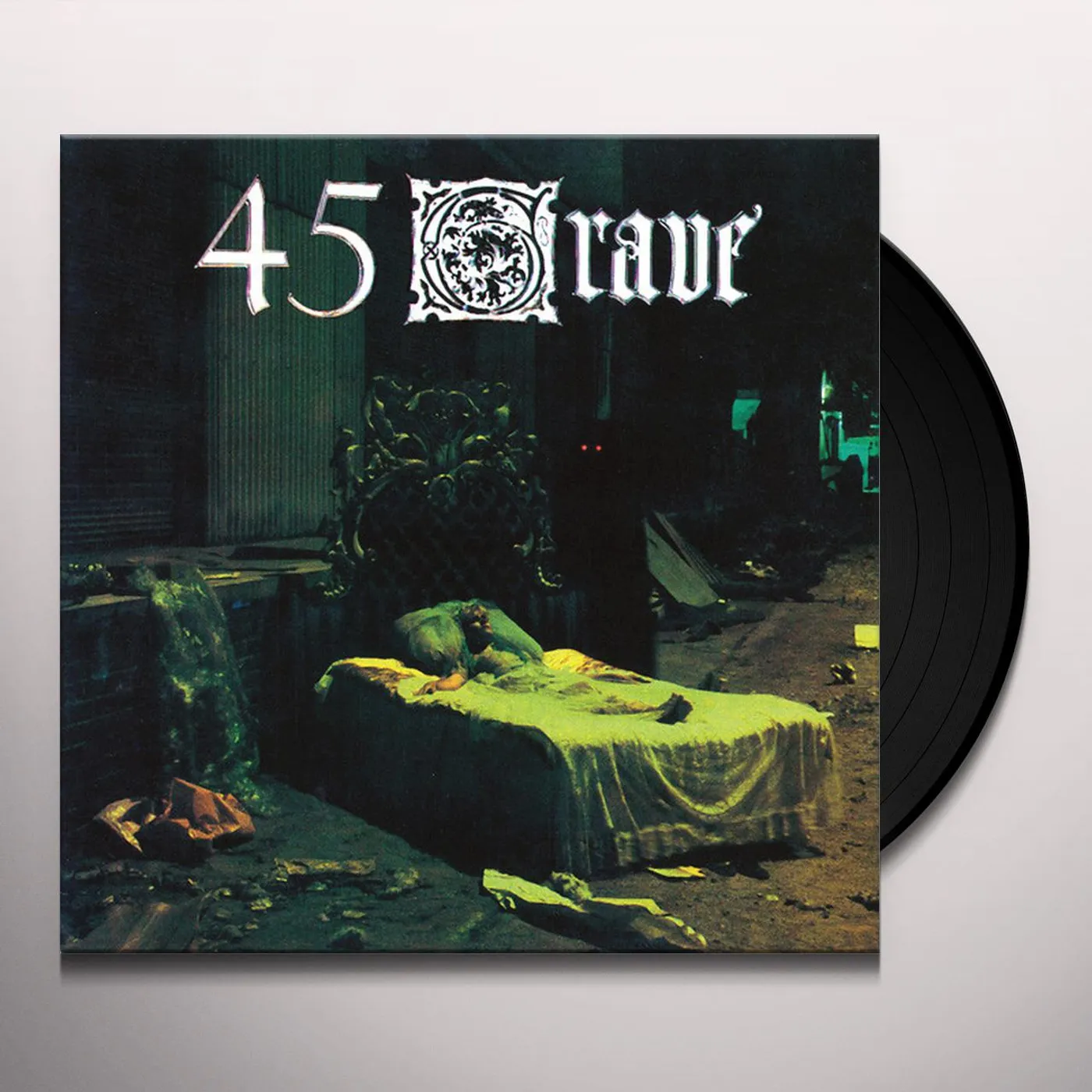 45 Grave Sleep In Safety (Limited Green & Black M Vinyl Record