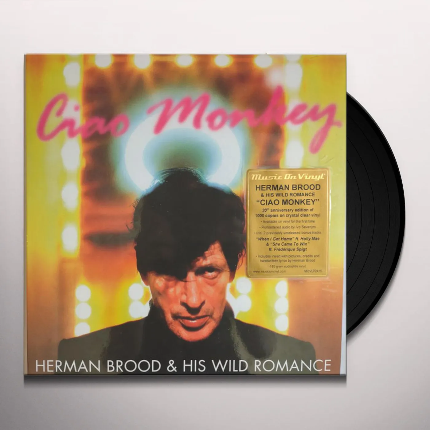 Herman Brood & His Wild Romance Ciao Monkey Vinyl Record
