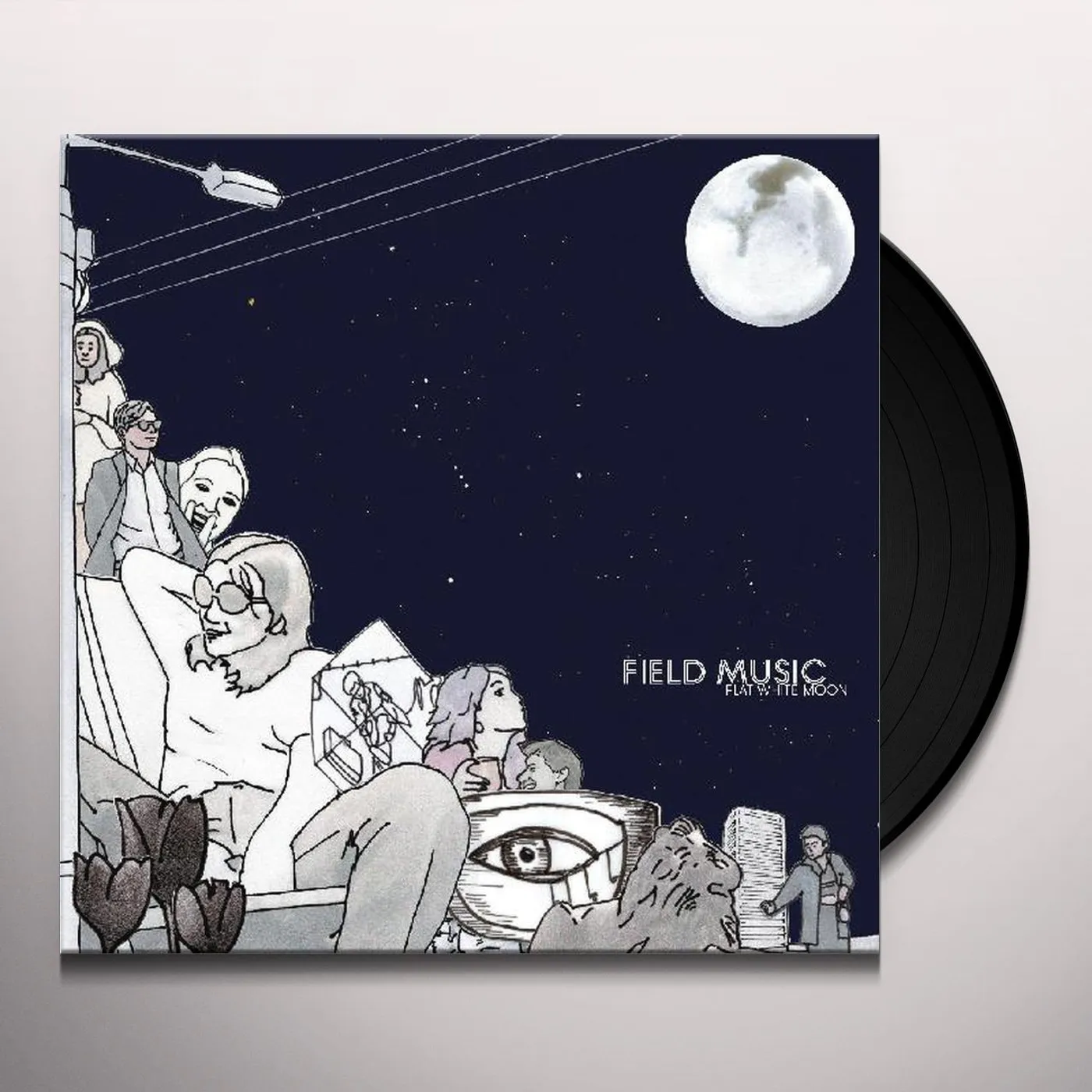 Field Music Flat White Moon Vinyl Record