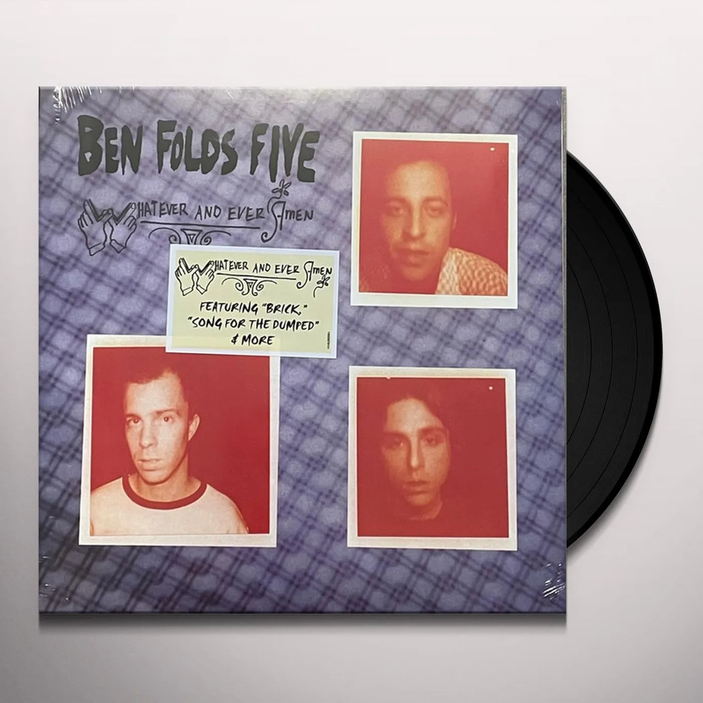 Ben Folds Five WHATEVER & EVER AMEN Vinyl Record