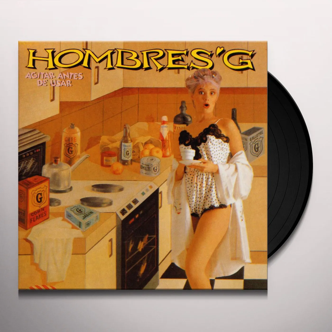 Hombres G Agitar Antes De Usar Vinyl Record