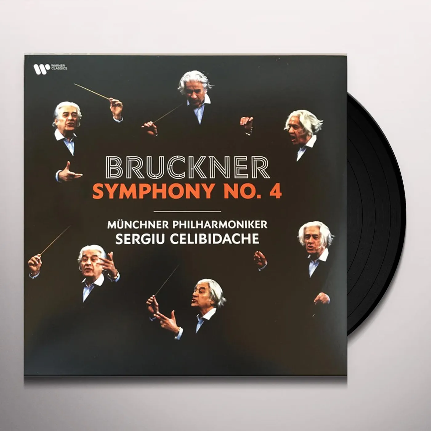 Sergiu Celibidache BRUCKNER SYMPHONY NO.4 (2LP/IMPORT) Vinyl Record
