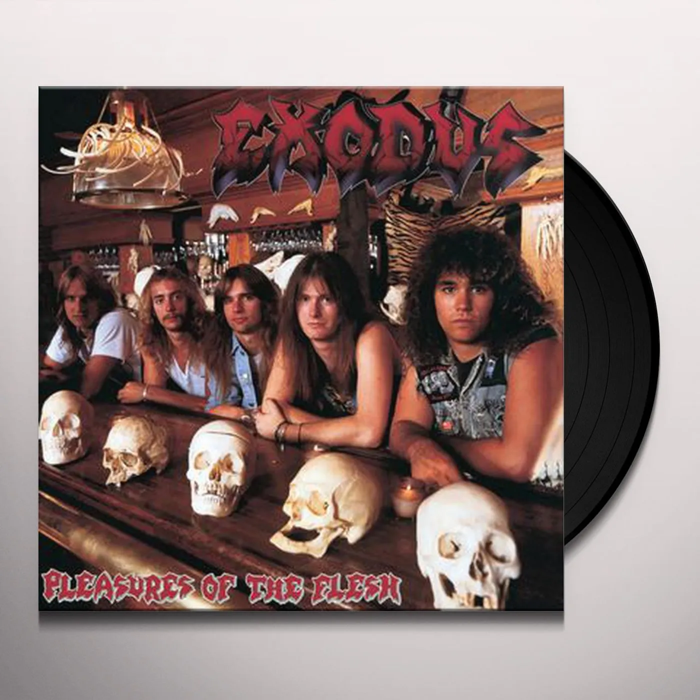 Exodus Pleasures of the Flesh Vinyl Record
