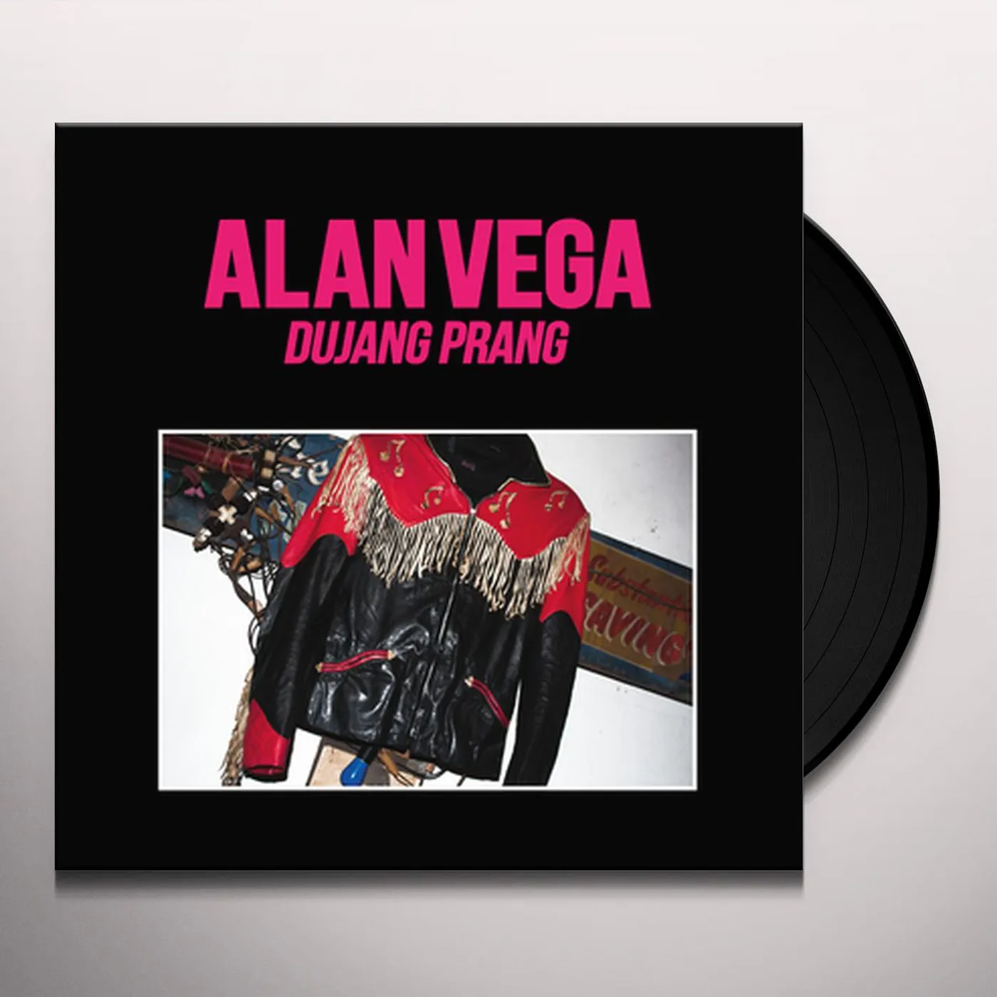 Alan Vega Dujang Prang Vinyl Record