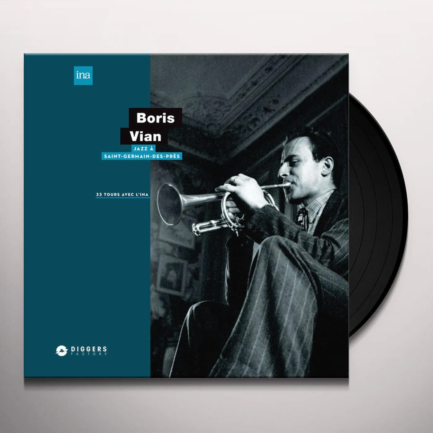 Boris Vian JAZZ A SAINT-GERMAIN-DES-PRES Vinyl Record