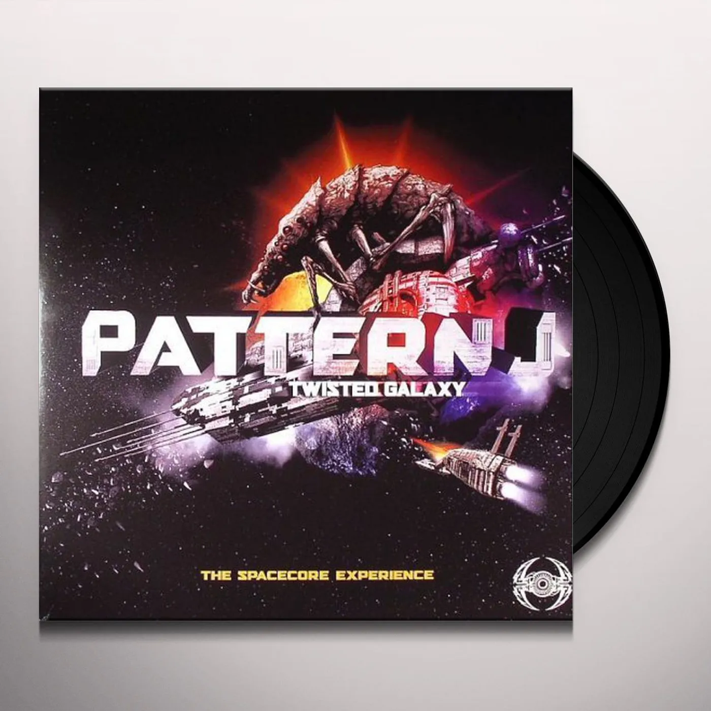 Pattern J Twisted Galaxy Vinyl Record