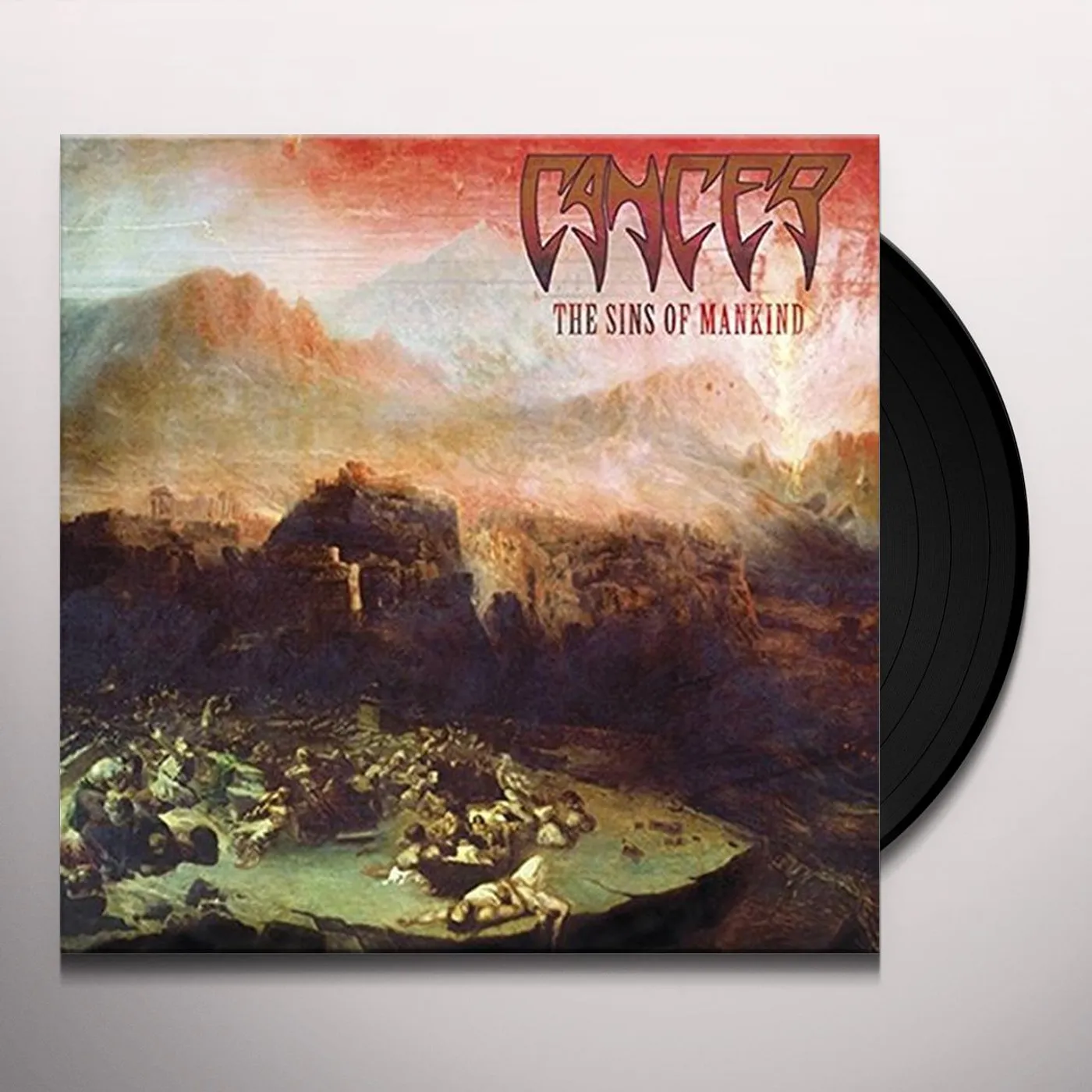 Cancer SINS OF MANKIND Vinyl Record