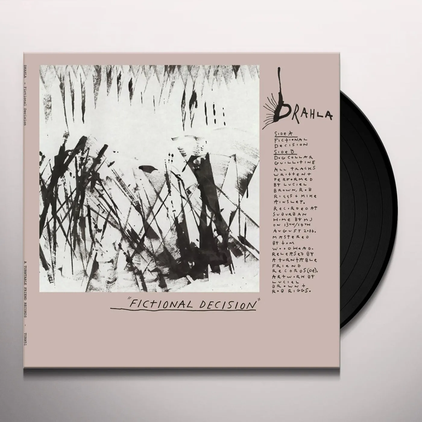 Drahla Fictional Decision Vinyl Record