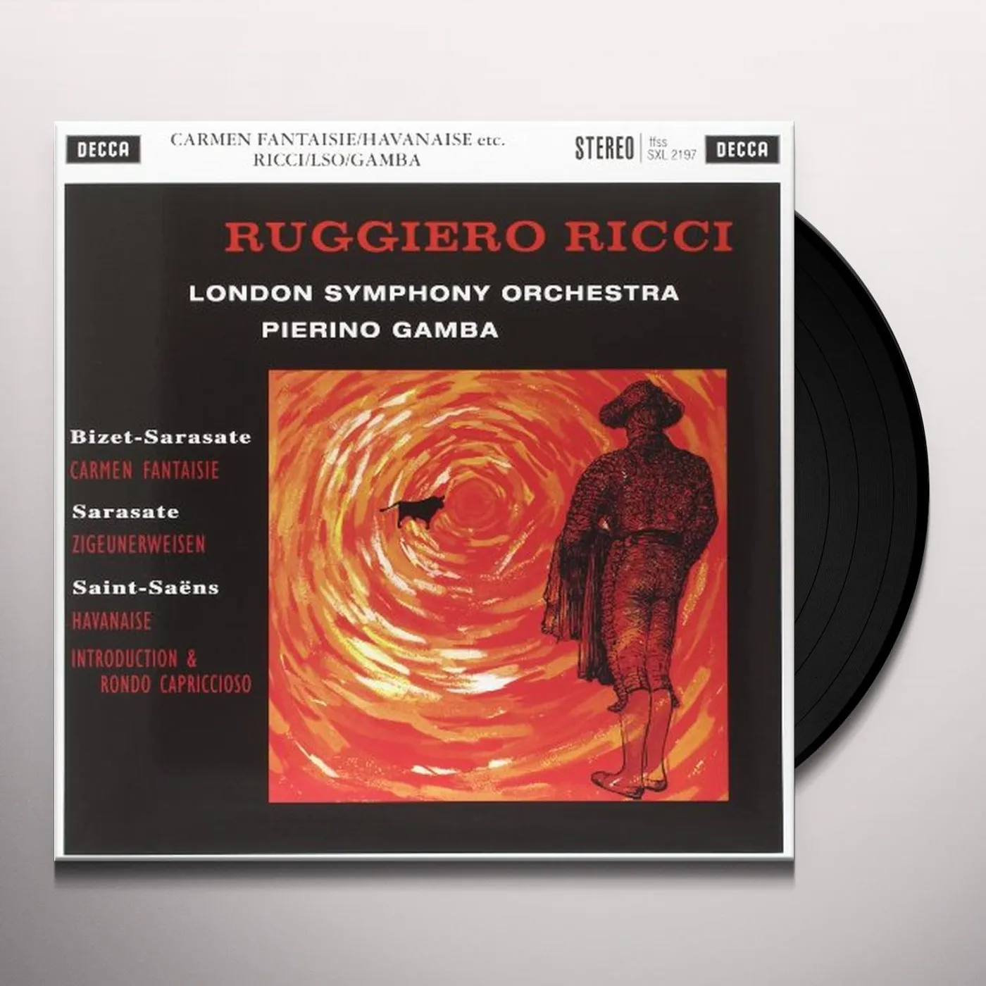 Bizet CARMEN FANTAISIE / ZIGEUNERWEISEN Vinyl Record