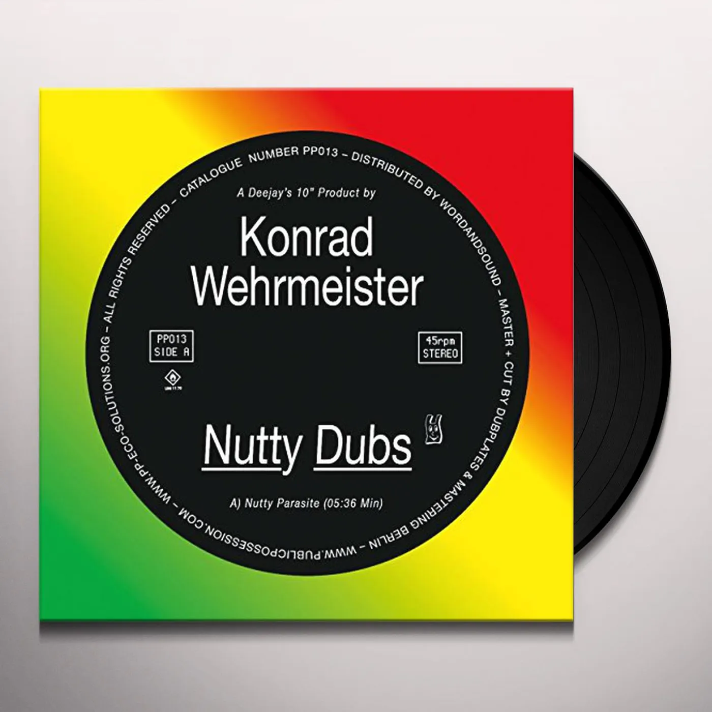 Konrad Wehrmeister Nutty Dubs Vinyl Record