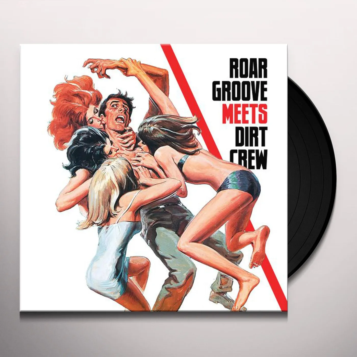 REVENGE Roar Groove Meets Dirt Crew Vinyl Record