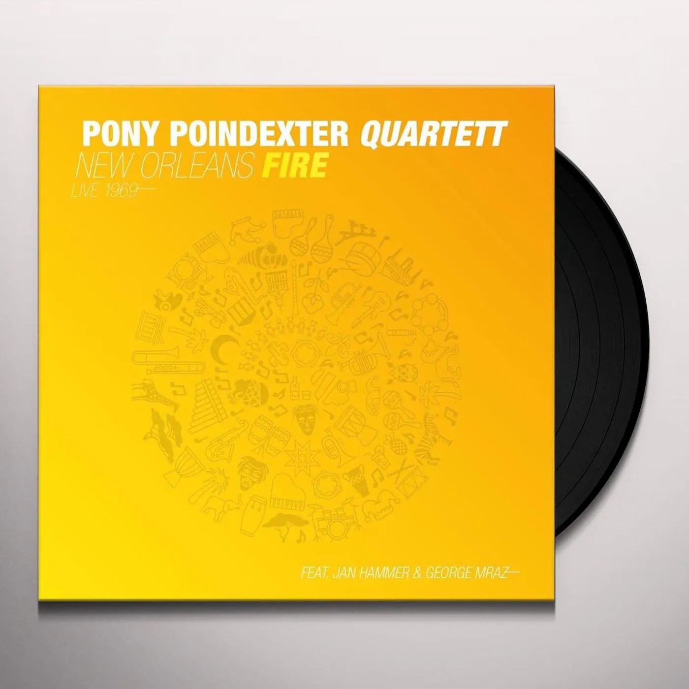 Pony Poindexter NEW ORLEANS FIRE: LIVE 1969 Vinyl Record