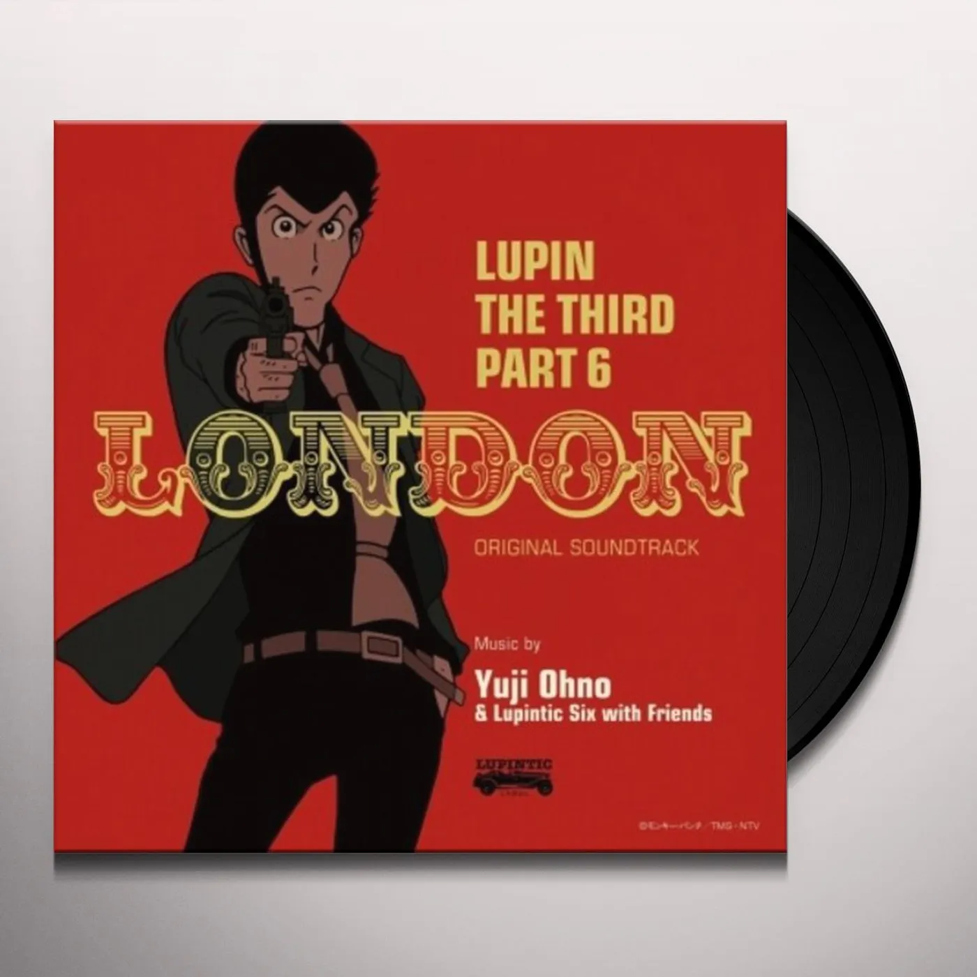 Yuji Ohno Lupin The Third Part 6: London - Original Soundtrack Vinyl Record
