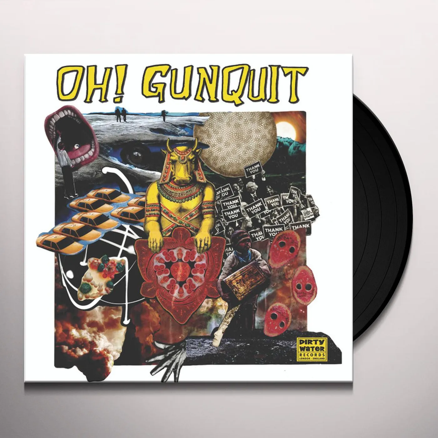 Oh! Gunquit EAT YUPPIES & DANCE Vinyl Record