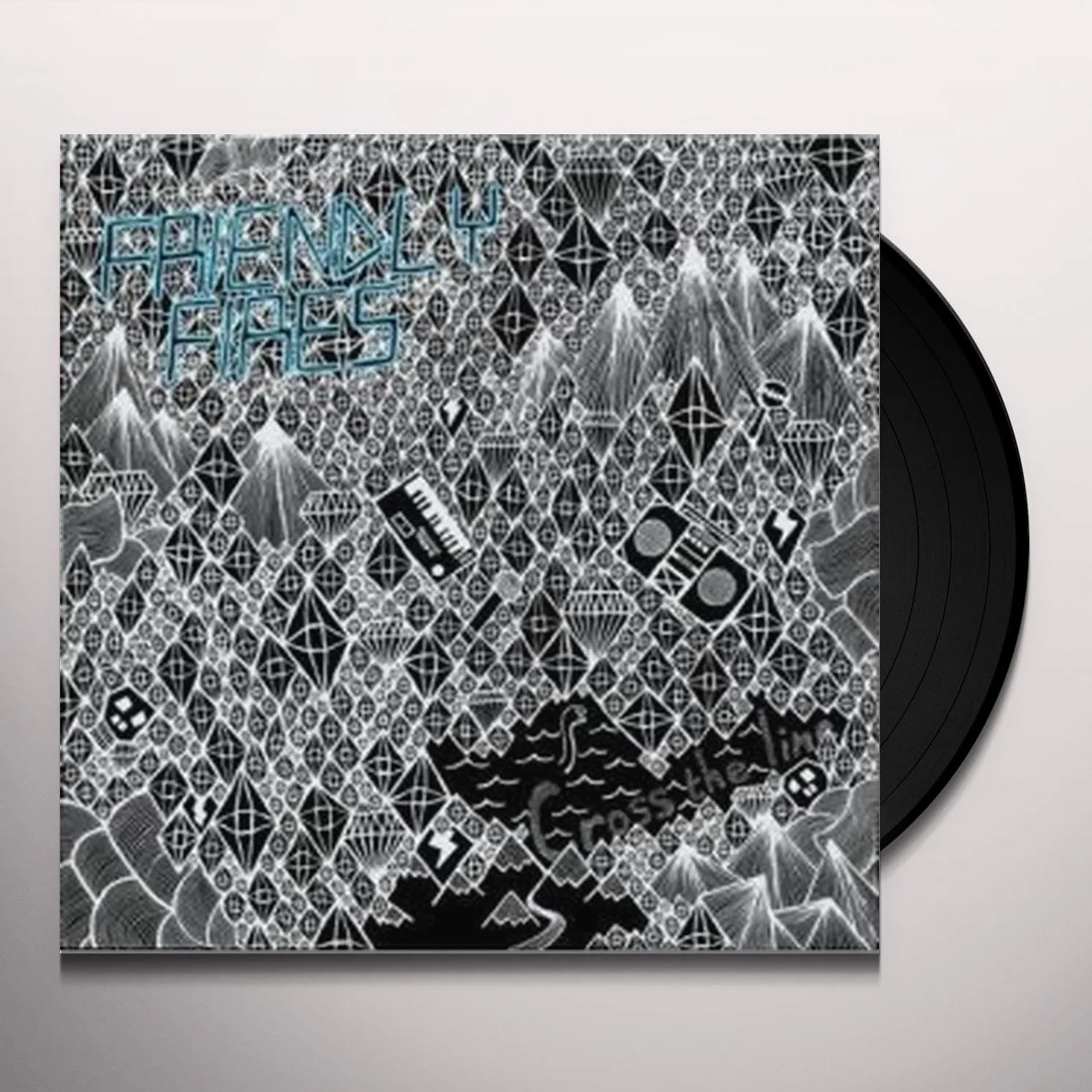 Friendly Fires CROSS THE LINE Vinyl Record - UK Release