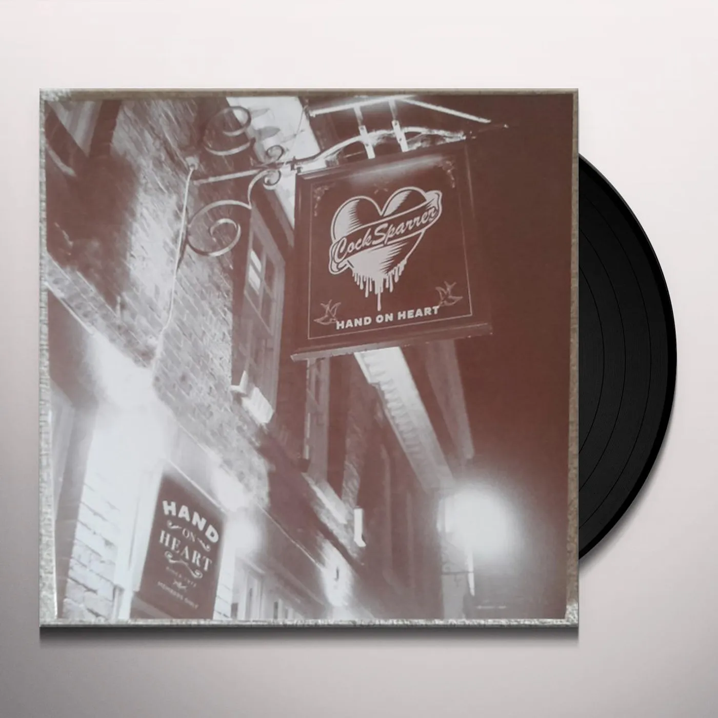 Cock Sparrer HAND ON HEART Vinyl Record