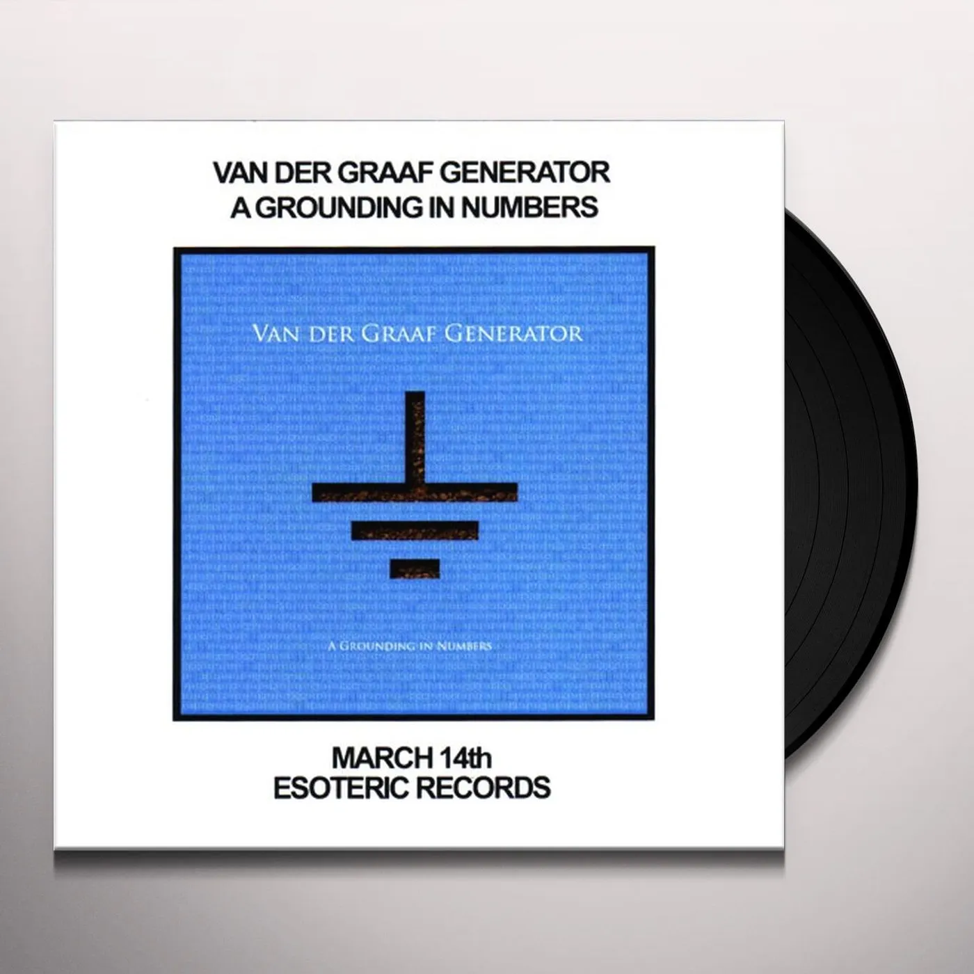 Van Der Graaf Generator GROUNDING IN NUMBERS Vinyl Record