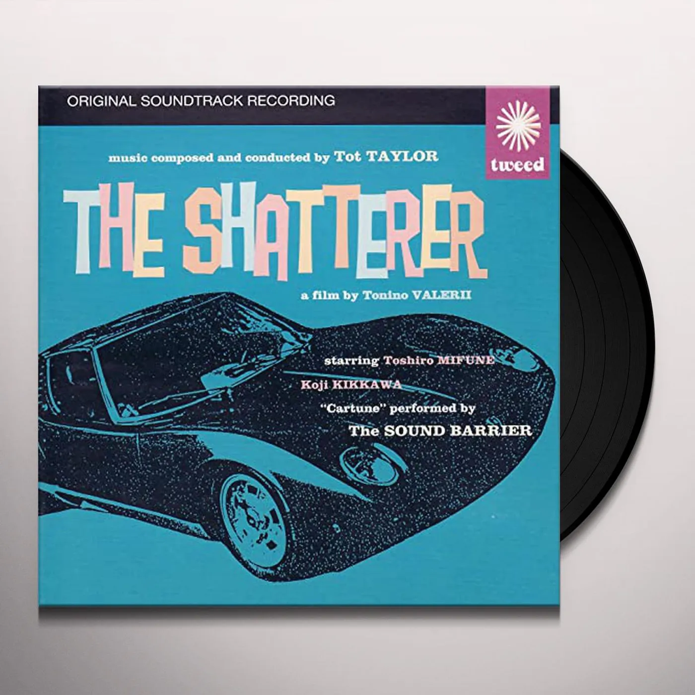 Tot Taylor SHATTERER - Original Soundtrack Vinyl Record
