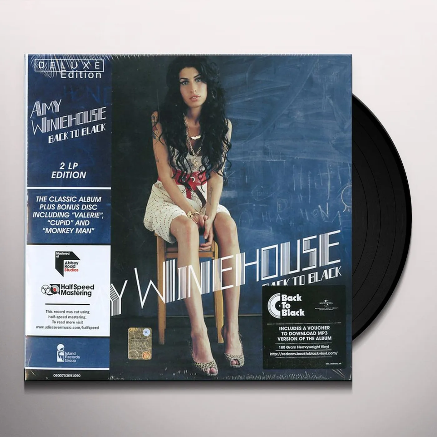 Amy Winehouse BACK TO BLACK (HALF-SPEED MASTER) Vinyl Record