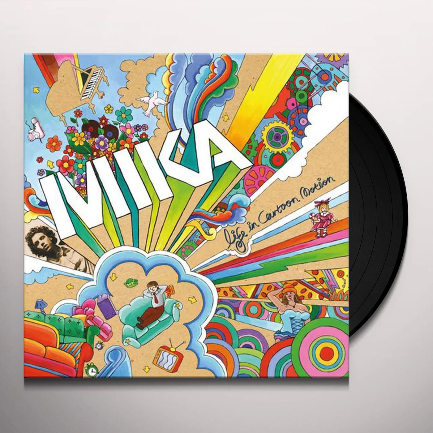 MIKA LIFE IN CARTOON MOTION (180G) Vinyl Record