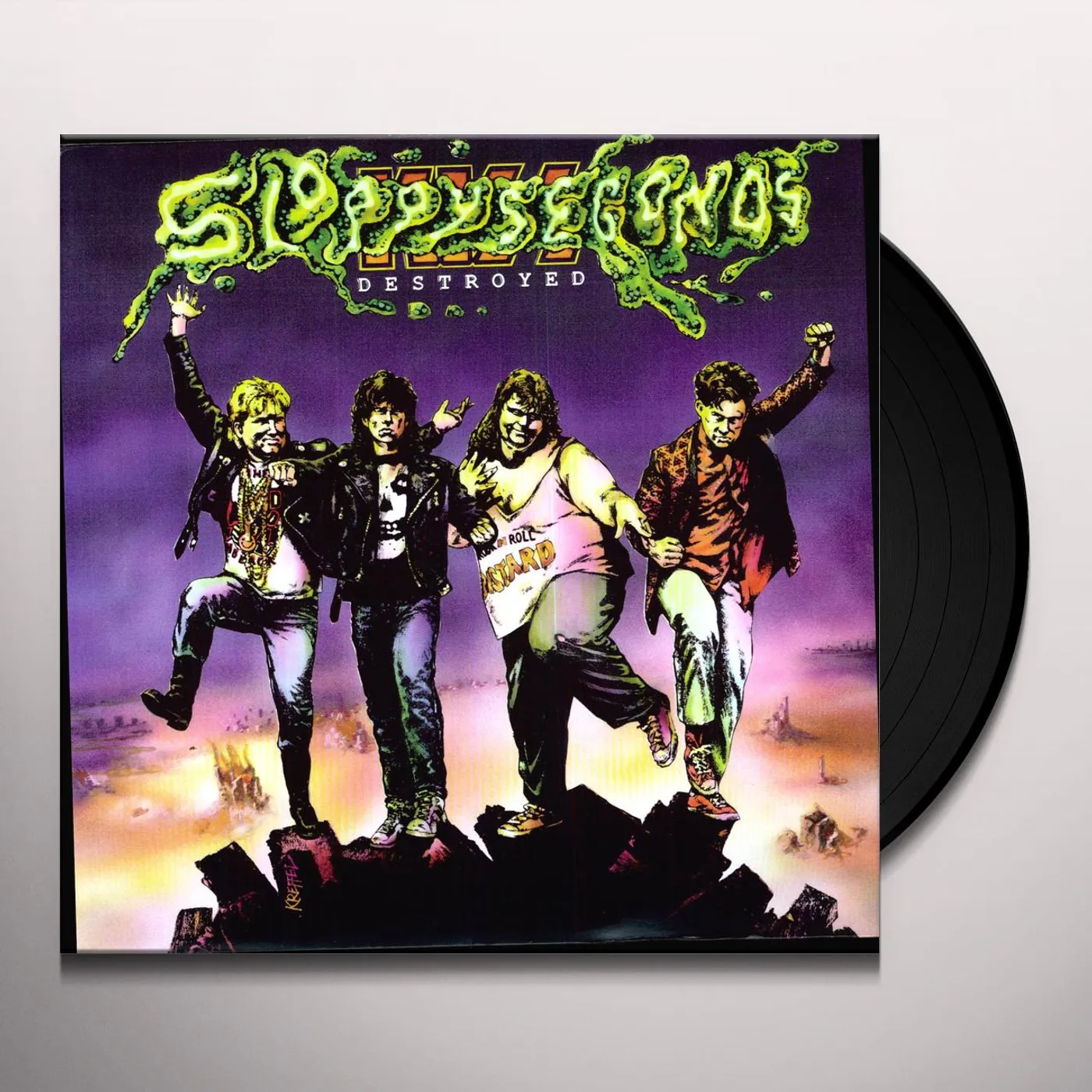 Sloppy Seconds DESTROYED Vinyl Record