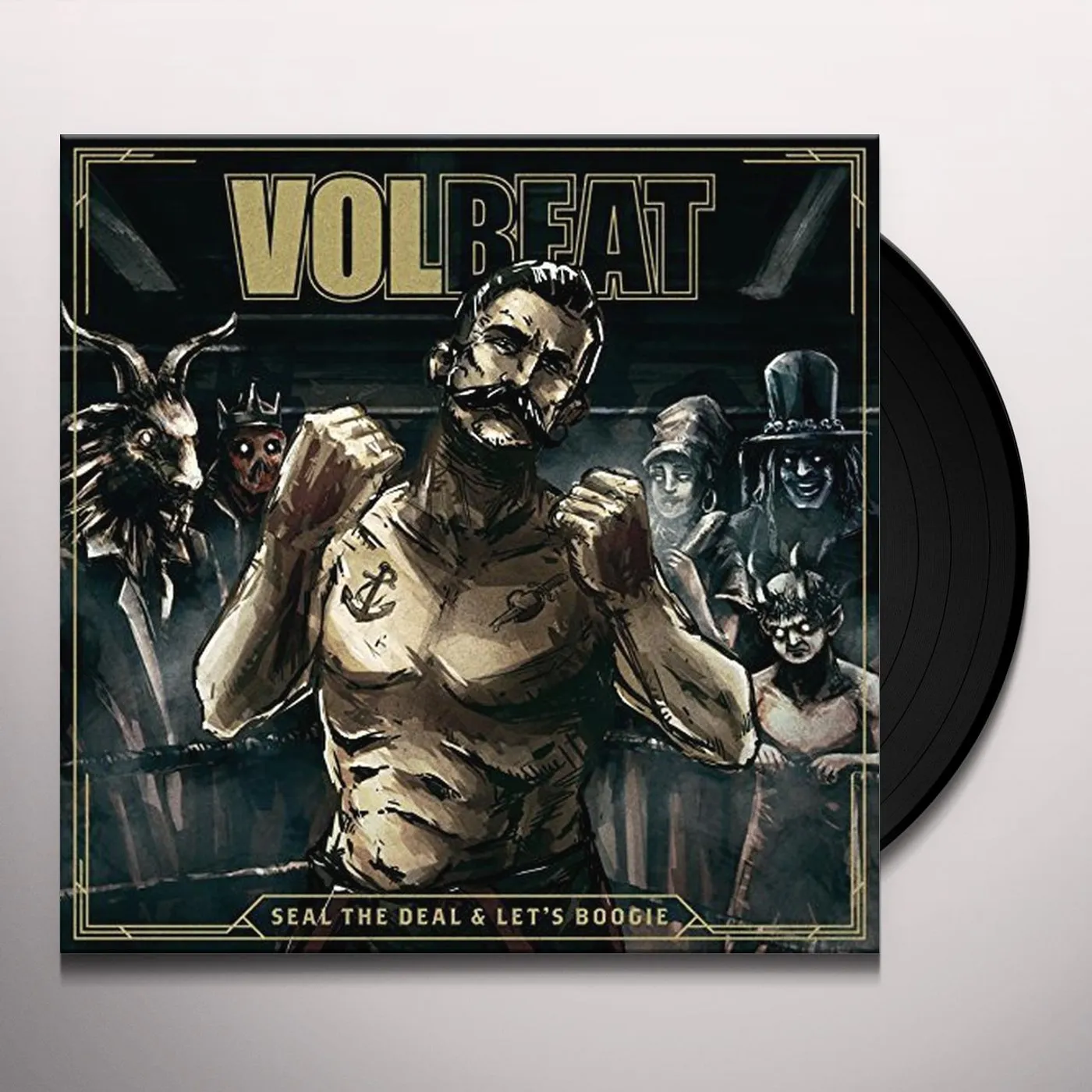 Volbeat Seal The Deal & Let's Boogie Vinyl Record