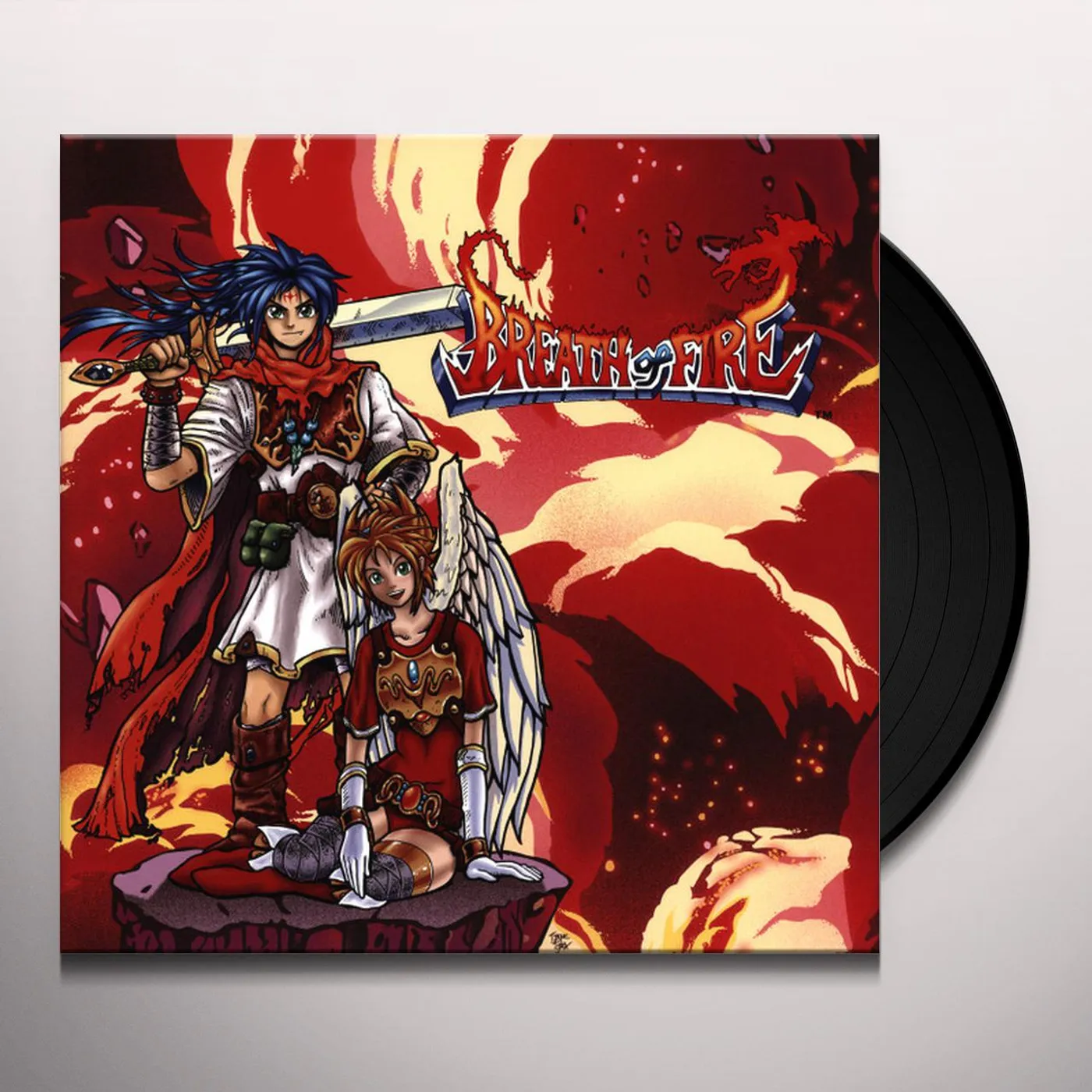 Capcom Sound Team BREATH OF FIRE Original Soundtrack (2LP/CLEAR VINYL) Vinyl Record