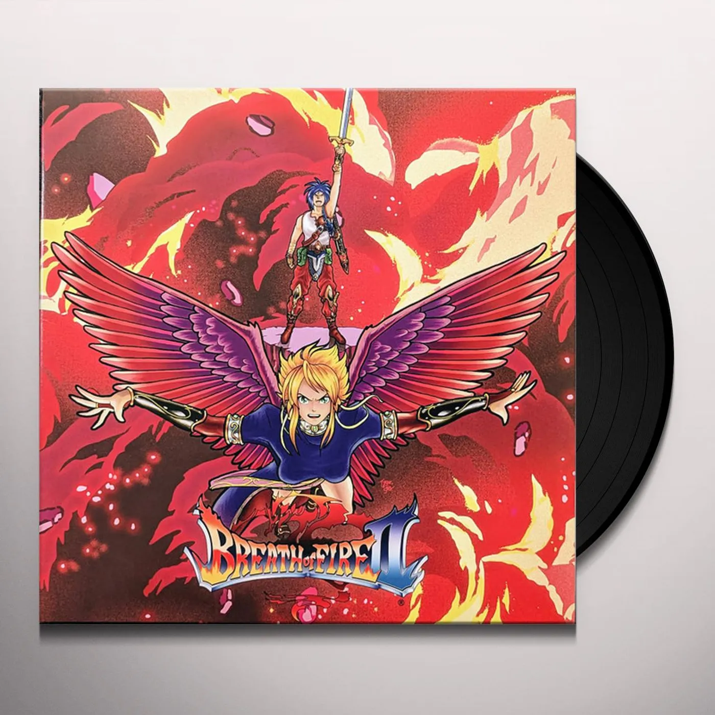 Yuko Takehara BREATH OF FIRE II Original Soundtrack (CLEAR VINYL) Vinyl Record