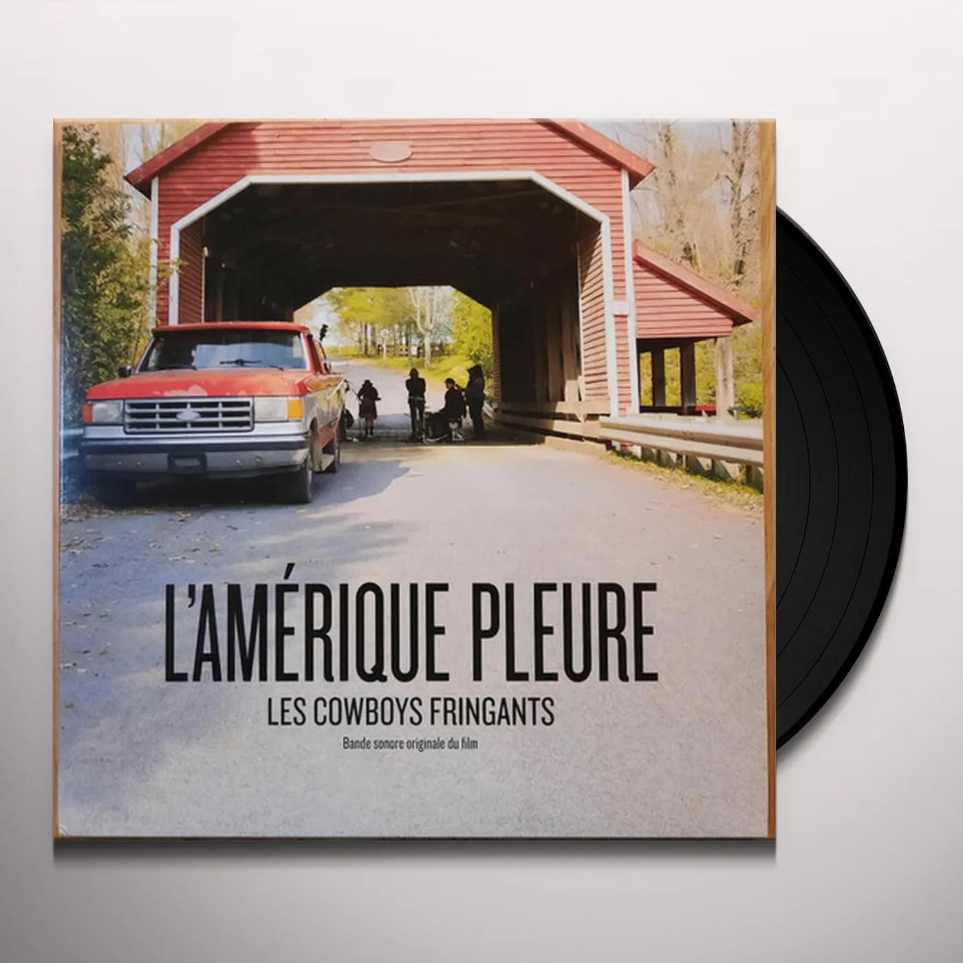 Les Cowboys Fringants L'AMERIQUE PLEURE / Original Soundtrack Vinyl Record