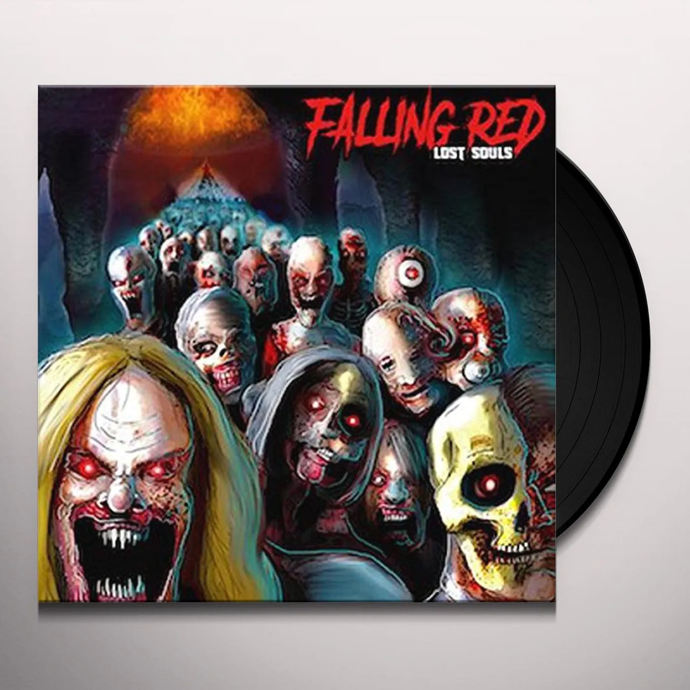 Falling Red Lost Souls Vinyl Record