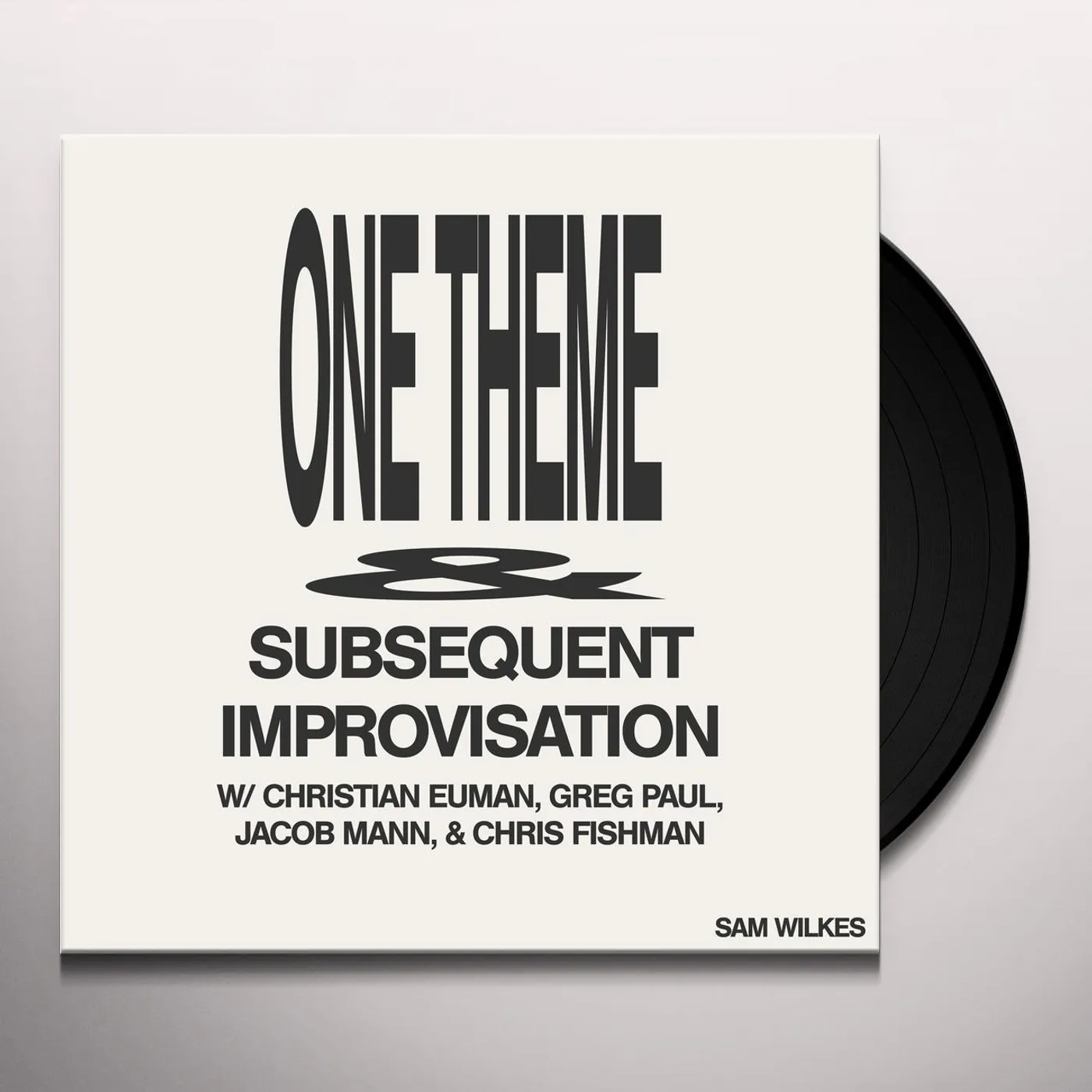 Sam Wilkes ONE THEME & SUBSEQUENT IMPROVISATION Vinyl Record