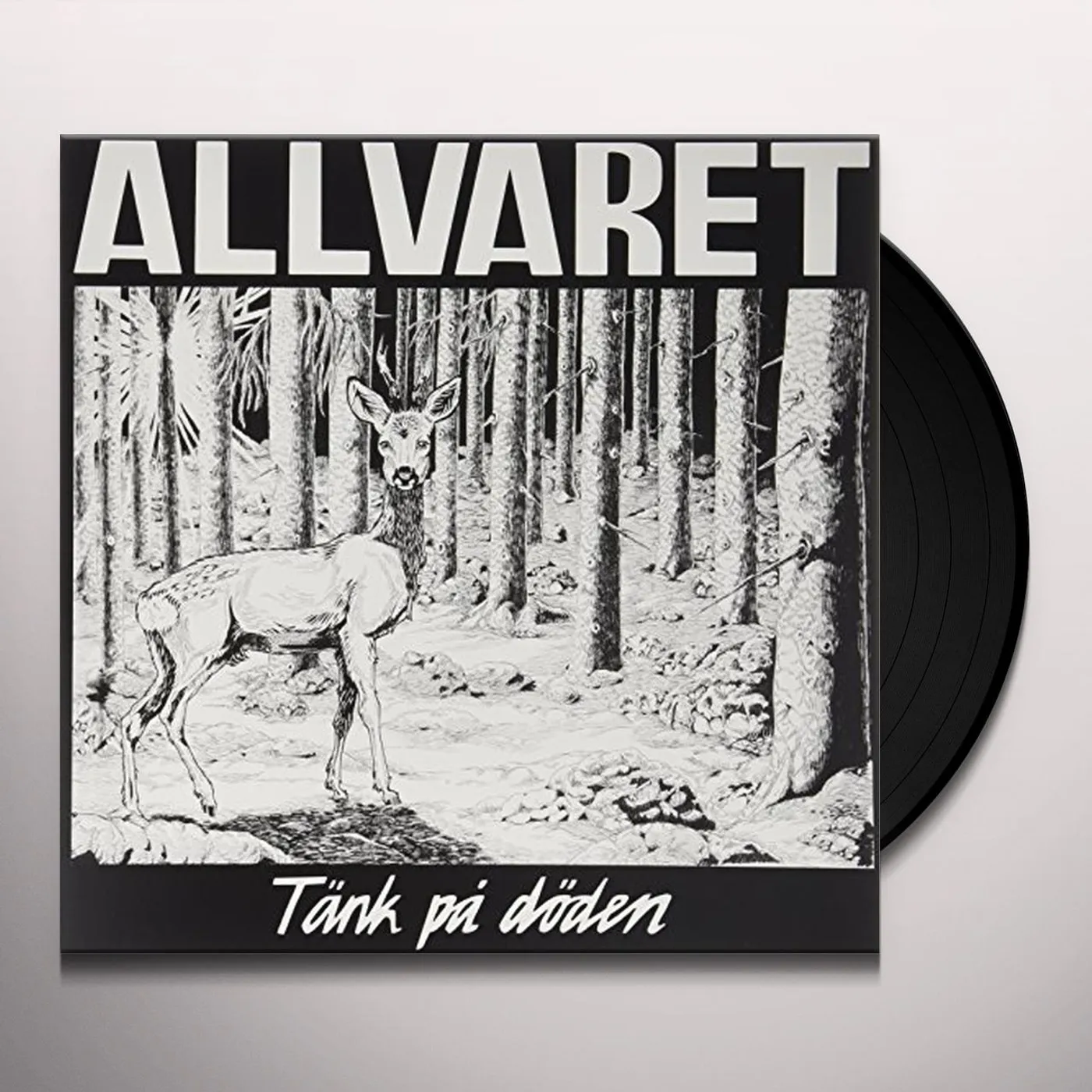 Allvaret TANK PA DODEN Vinyl Record