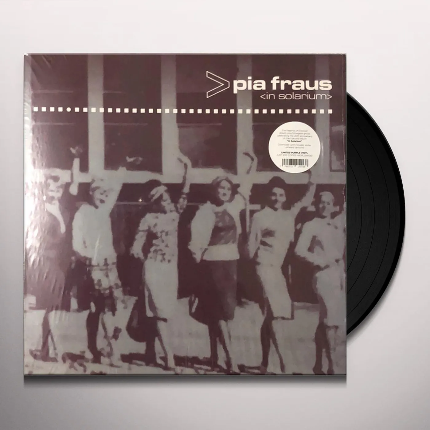 Pia Fraus IN SOLARIUM (PURPLE VINYL) Vinyl Record