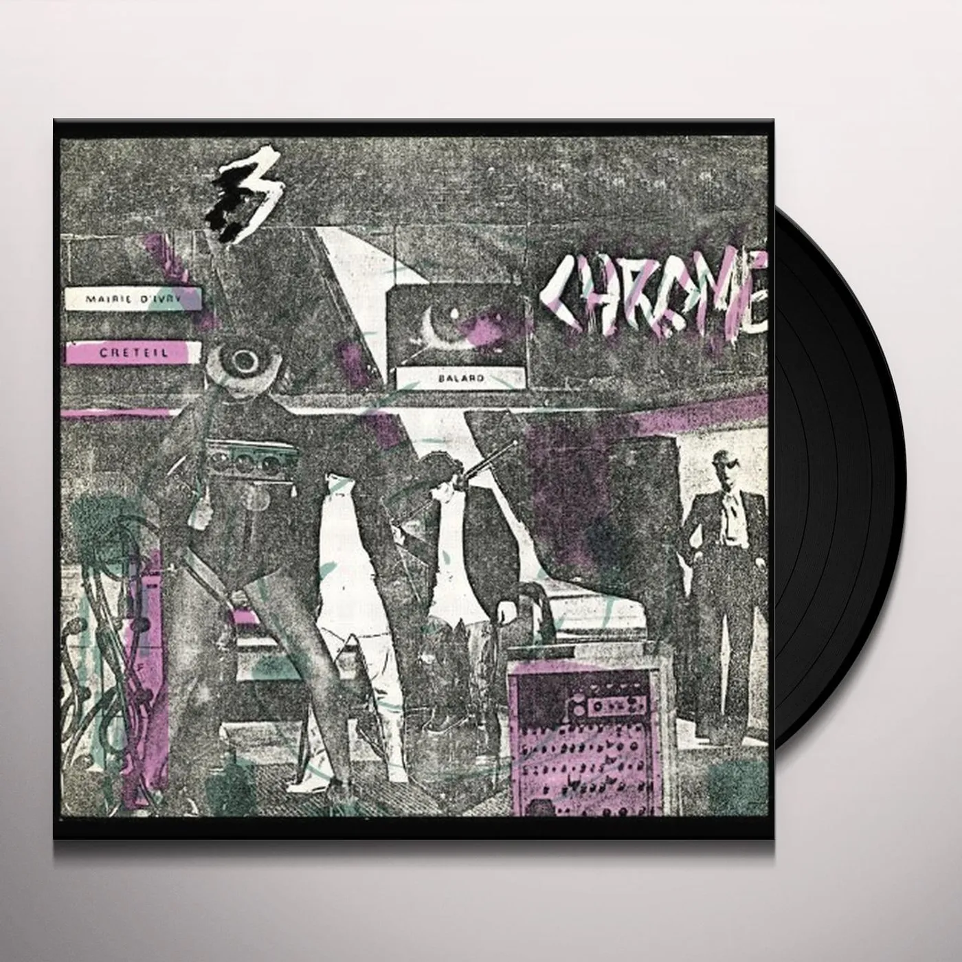 Chrome Read Only Memory Vinyl Record