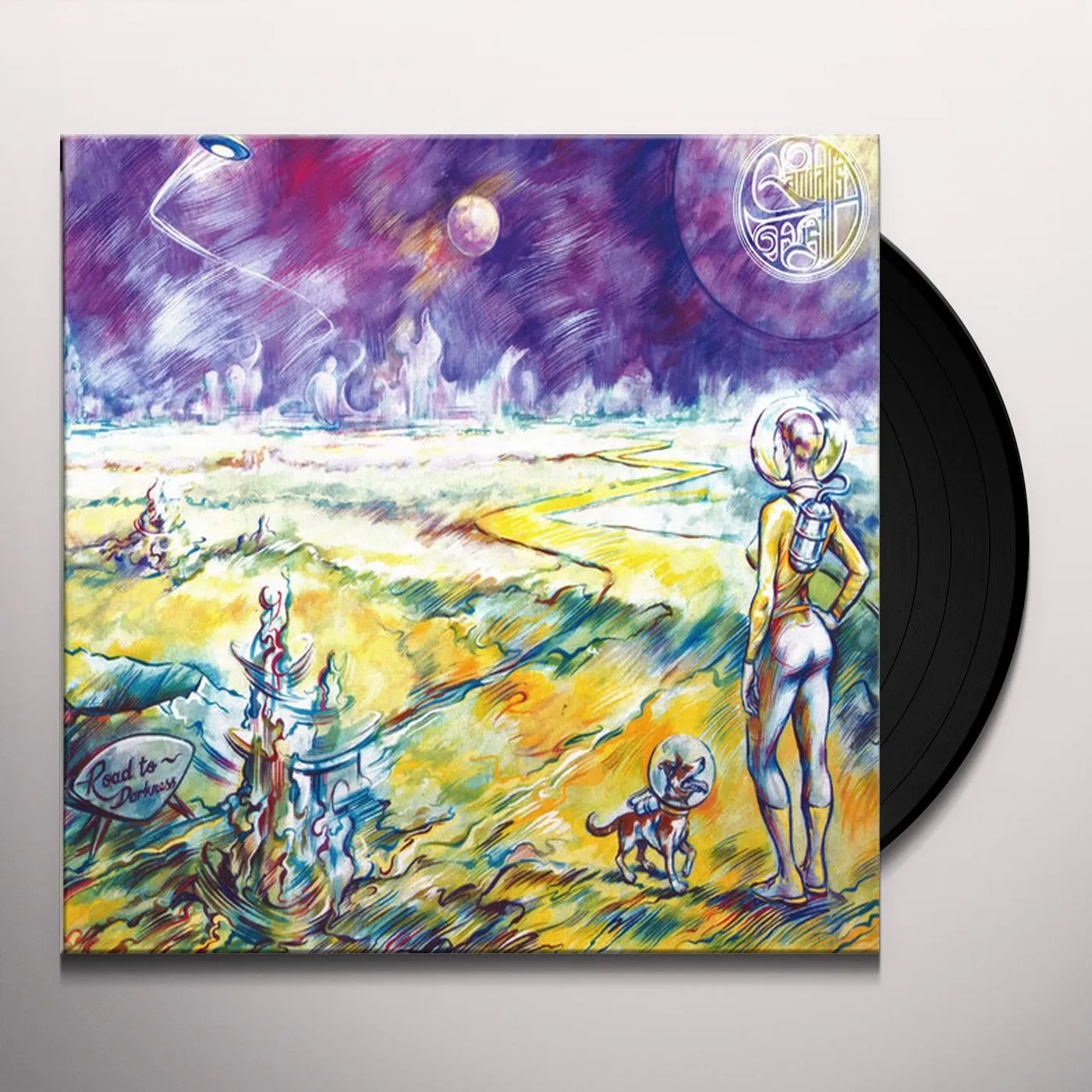 Gandalf's Fist ROAD TO DARKNESS Vinyl Record