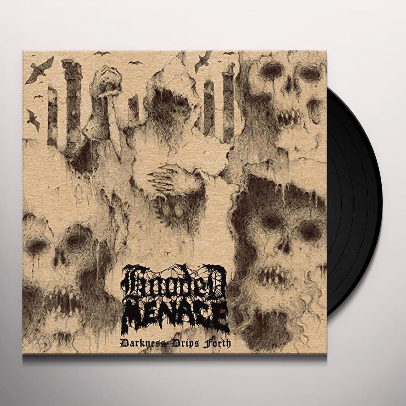 Hooded Menace Darkness Drips Forth Vinyl Record