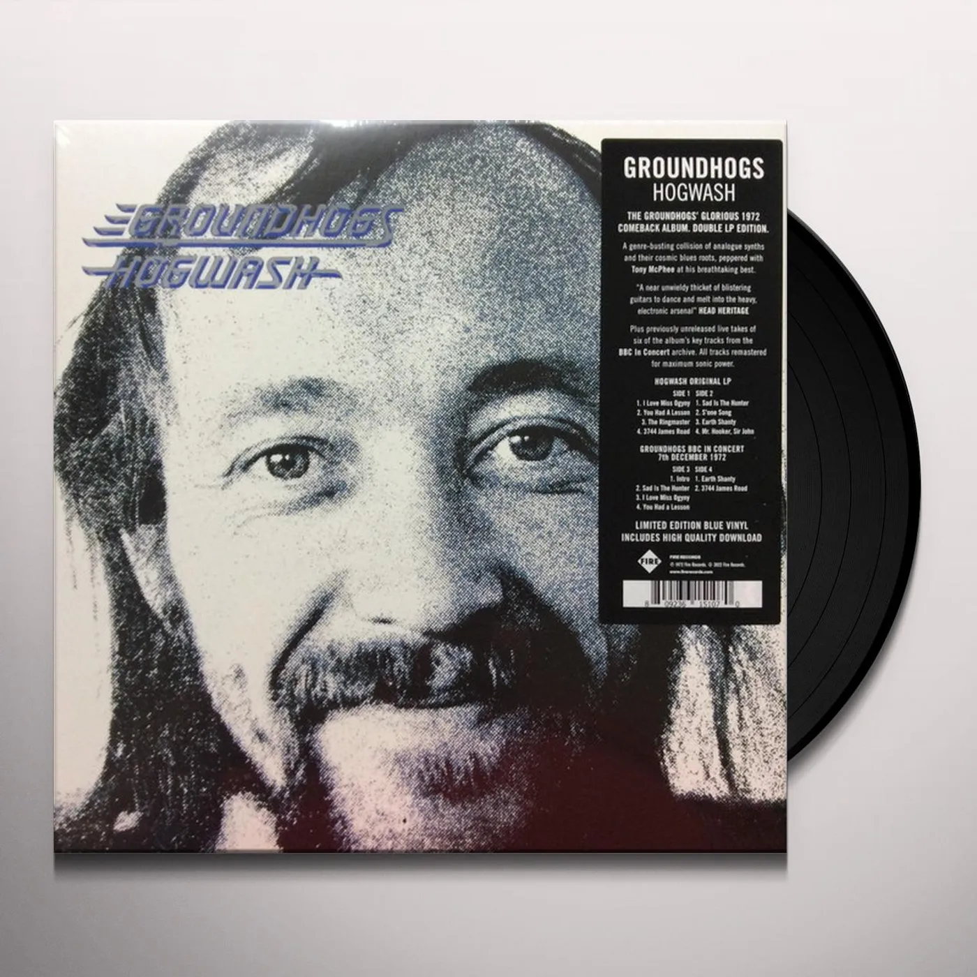 The Groundhogs HOGWASH (BLUE VINYL/2LP) Vinyl Record