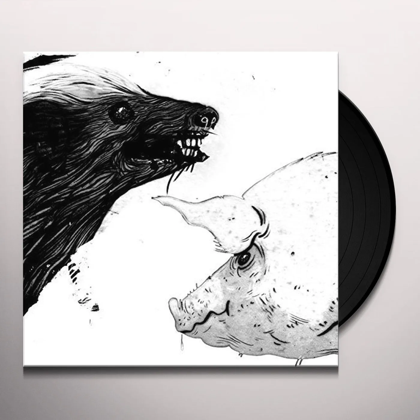 Clark Honey Badger / Pig Vinyl Record