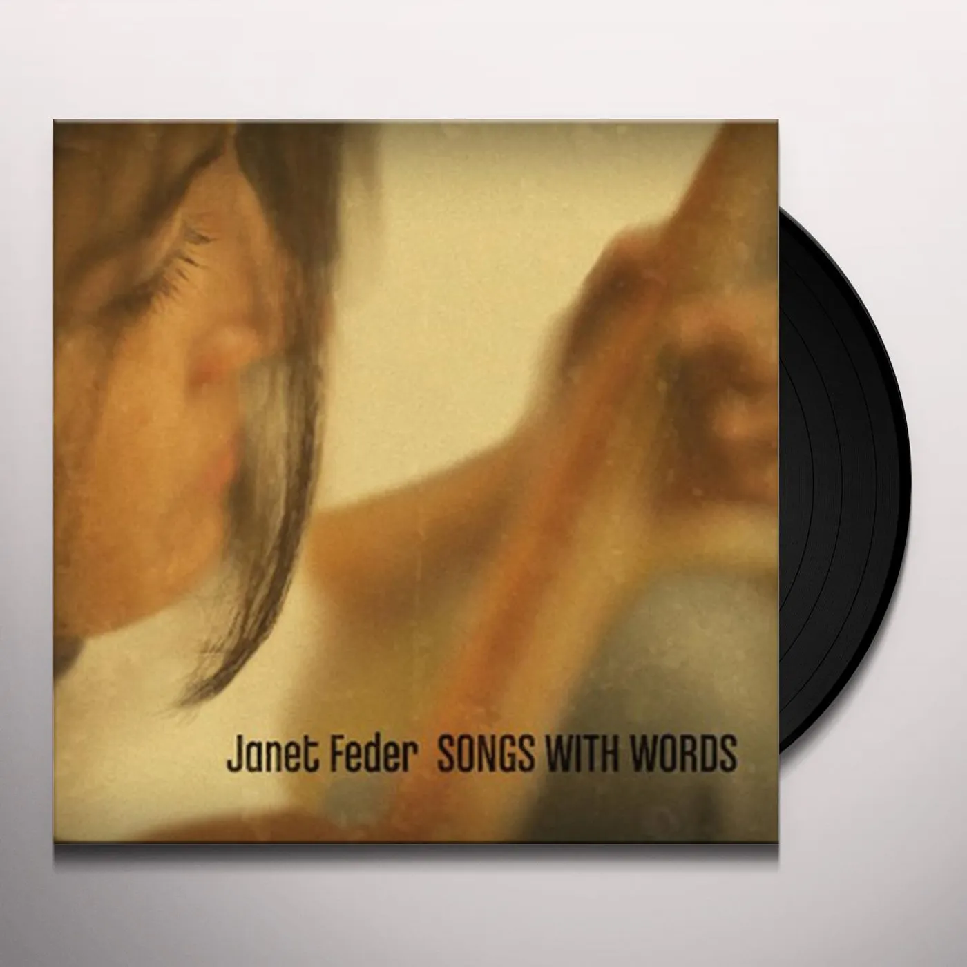 Janet Feder Songs With Words Vinyl Record